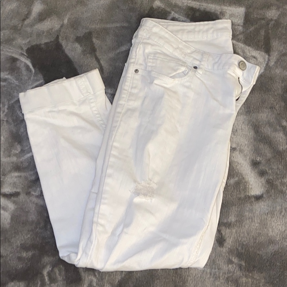 White jeans